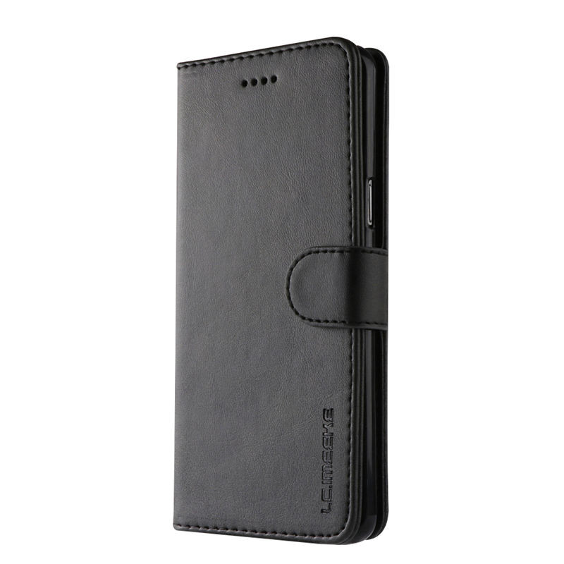 For Samsung Galaxy S8 Plus Case Leather Vintage Phone Case On Samsung S8 Plus Case Flip Wallet Cover For Samsung S8 Case S8+ Bag: Samsung S8 / black