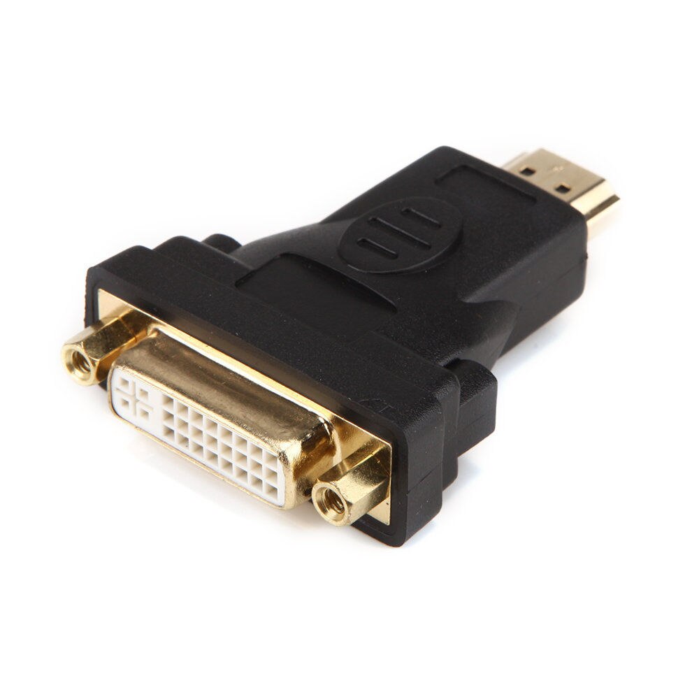 Hdmi naar dvi adapter hdmi naar dvi female converter voor HDTV Vergulde Ondersteuning 1080 p DVI 24 + 1/24 + 5 1 Stks