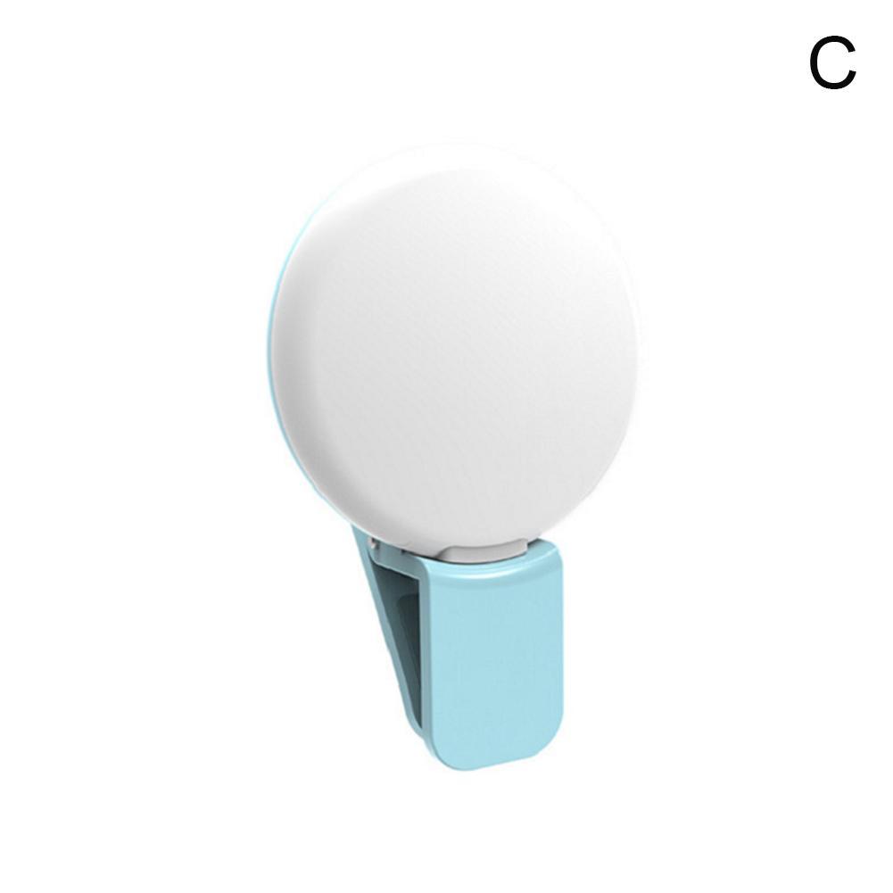 Anillo de luz LED Universal para selfis, luz Flash portátil para la oscuridad del móvil, 9 cámaras para selfis, iluminación de teléfono nocturno para celular Bea O4N2