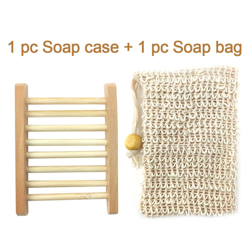 4 st naturlig sisal hampa tvålpåse blisterskum maker mesh tvål nät skummande lätt bubbla mesh påse badrum tvålhållare tvålfodral: 1 pc väskor med fodral