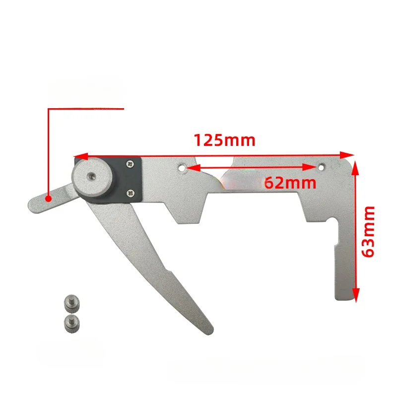 Microscope Double-layer Mechanical Stage Mobile Platform Specimen Presser Holder Slides Clips Accessories Parts: Default Title