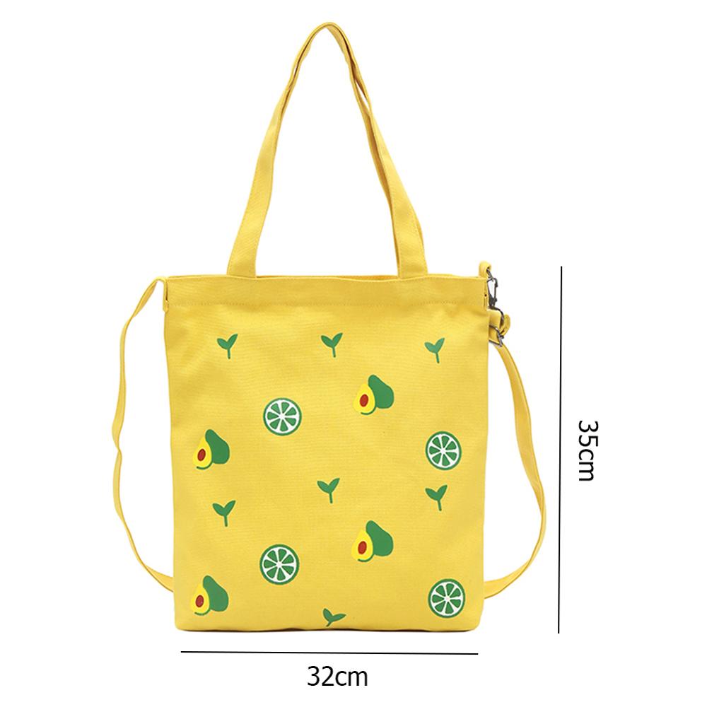 Kvinnor canvas casual axel crossbody väska kvinnlig enkel stor kapacitet dam messenger handväska