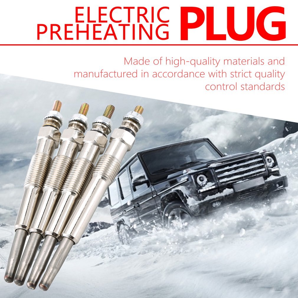 4X Diesel Heater Glow Plugs For Renault For Kangoo Trafic Vauxhall Opel Arena Universal 1.9 D Glow Plug Glow Plug