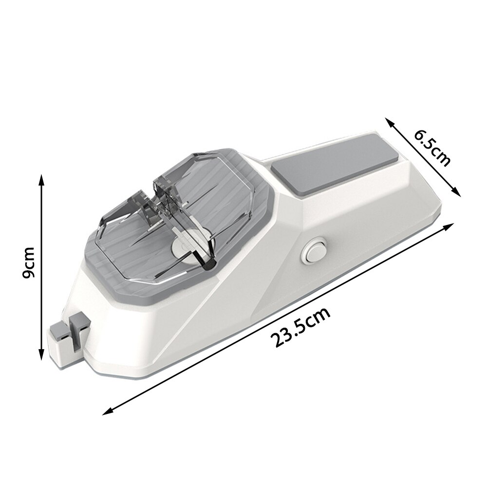 Aiguiseur de couteau automatique USB électrique pierre à aiguiser Fine cuisine professionnelle affûtage multifonctionnel outil de cuisine rapide