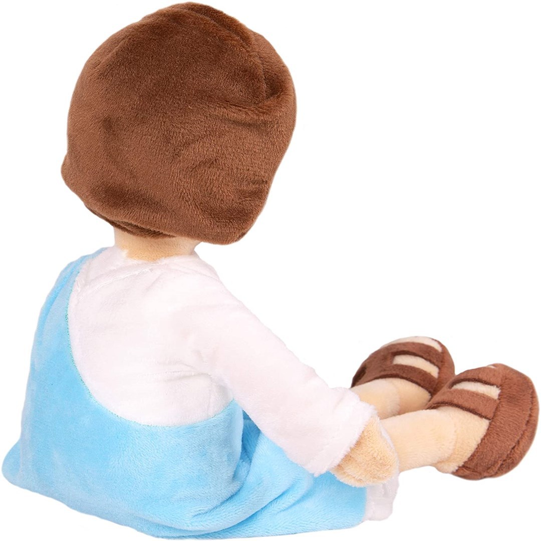 Jésus arabe peluche Maria tenant bébé poupée jouet