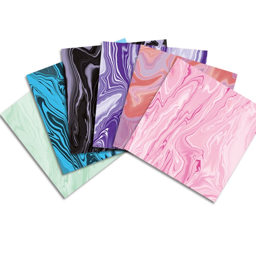 24 sheets 6"X6" Marble Patterned Paper Pad DIY Scrapbooking Paper Pack Handmade Paper Craft Background Pad Alinacutle