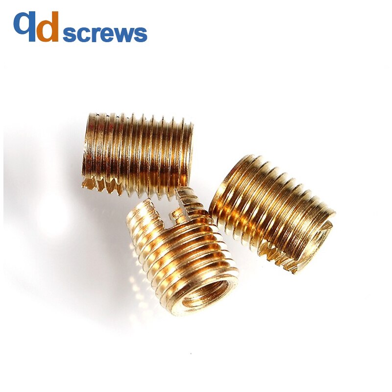 Manchon de vis auto-fin 302 M2M2.5M3M4M5M6M8 ensat | inserts auto-perforants, fendus, manchon de vis