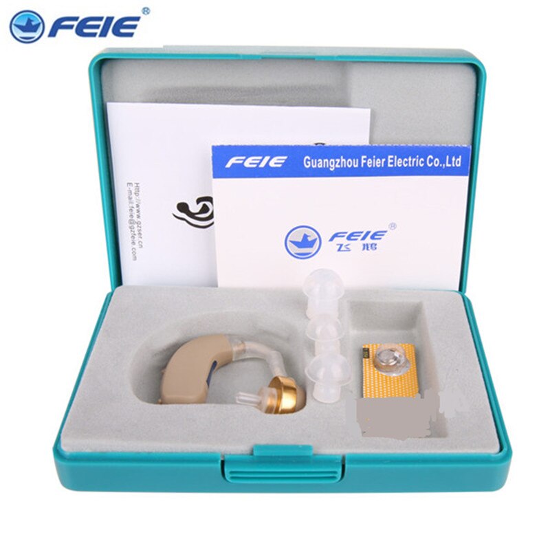 Air Conduction Hearing Aids Sound Amplifier In The Ear Simple Operation