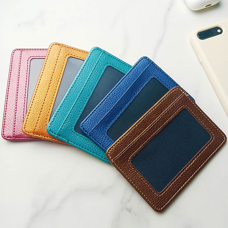 Multi Slot Card Holder Slim Bank Credit Card ID Cards Coin Pouch Case Bag Wallet Organizer Women Men Thin Business Card Wallet