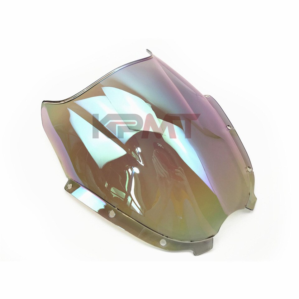 Pare-brise Double bulle pour motos Hyosung GT125R GT250R GT650R GT650S, GT 125R 25R 650R 650S UM V2S-650R 250R: Clear iruidium