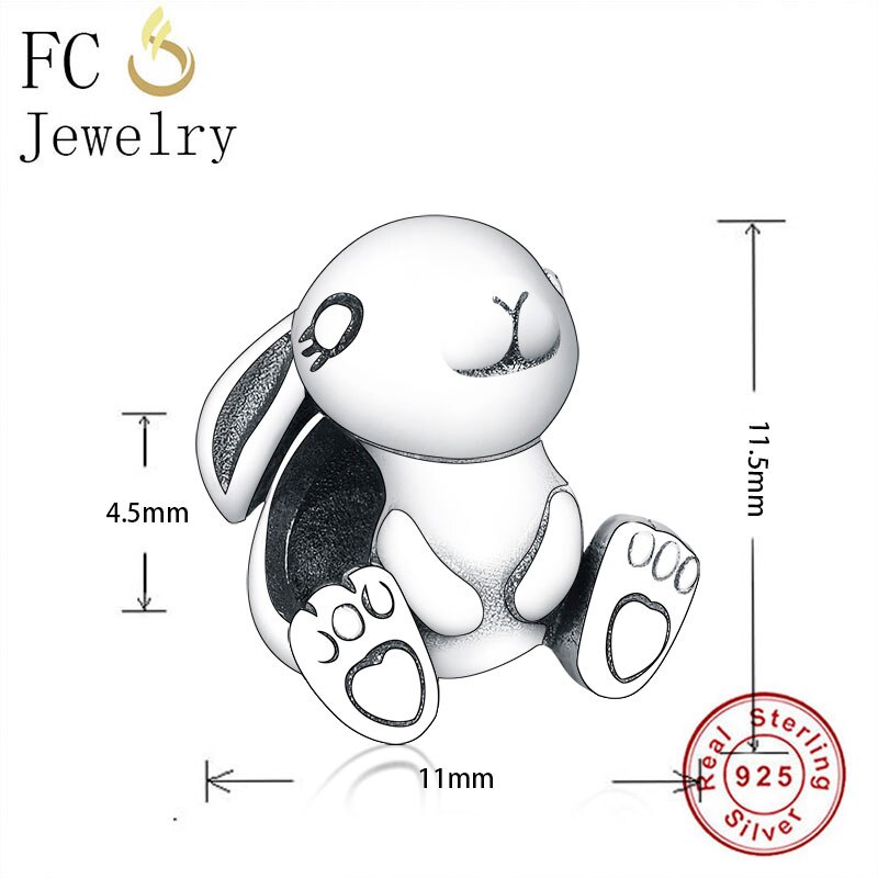 FC Monili Adatti Originale di Marca del Braccialetto di Fascino 925 di Pelliccia D'argento Mamma Del Cuore di Amore Del Cane Zampa Zircone Bead Per Fare Delle Donne berloque 2020: FC1438