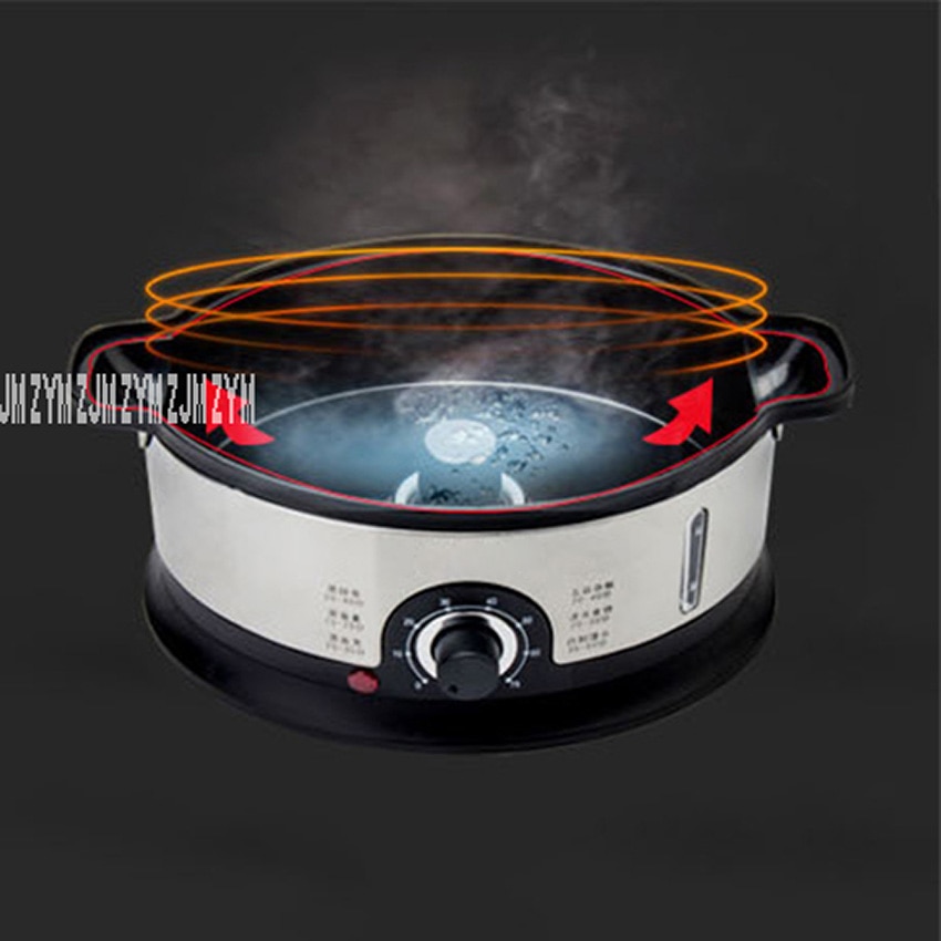 ES-07 casa alimentos eléctrico vapor vaporera multifuncional olla potencia automática de 3-capa de gran capacidad cocedor de vapor para marisco Cocina