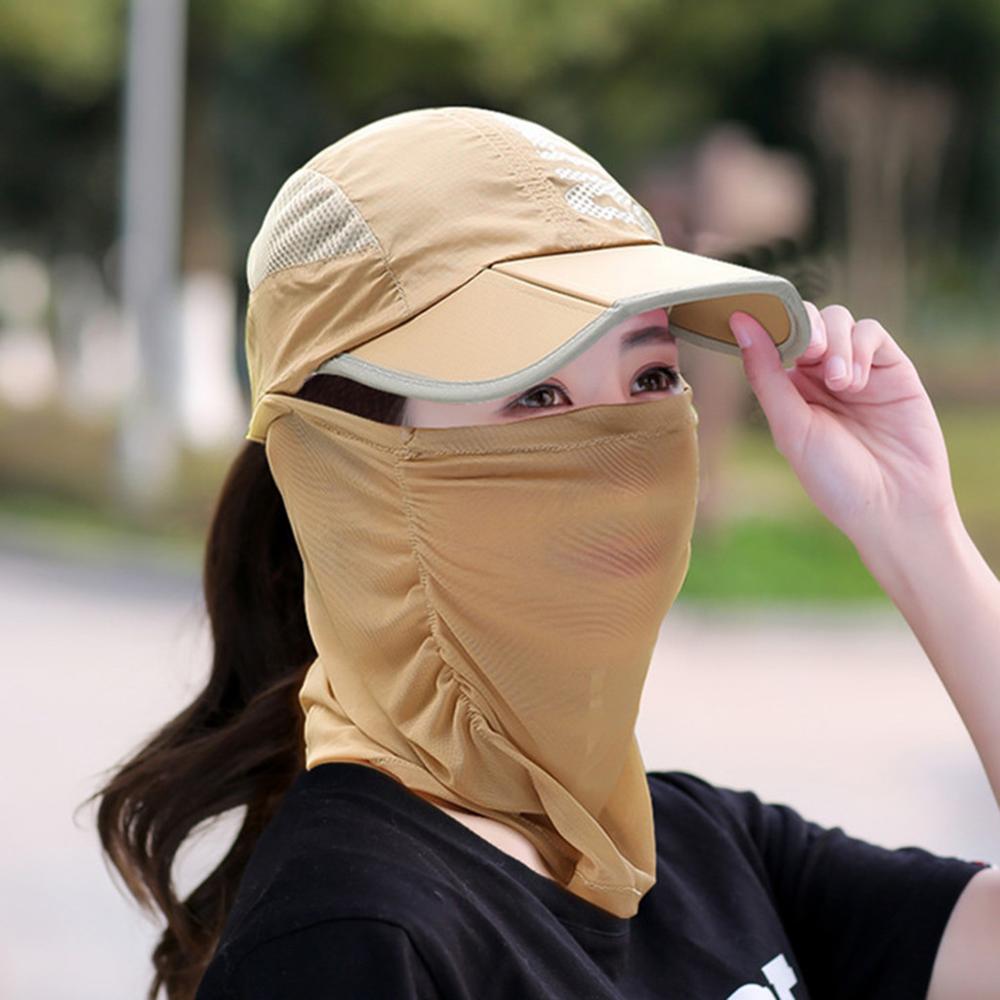 Unisex Sun Protection Hat UV Protection Face Neck Flap Sun Cap Face Man Sun Cap Summer Hat Work Casual Hat Summer @CE