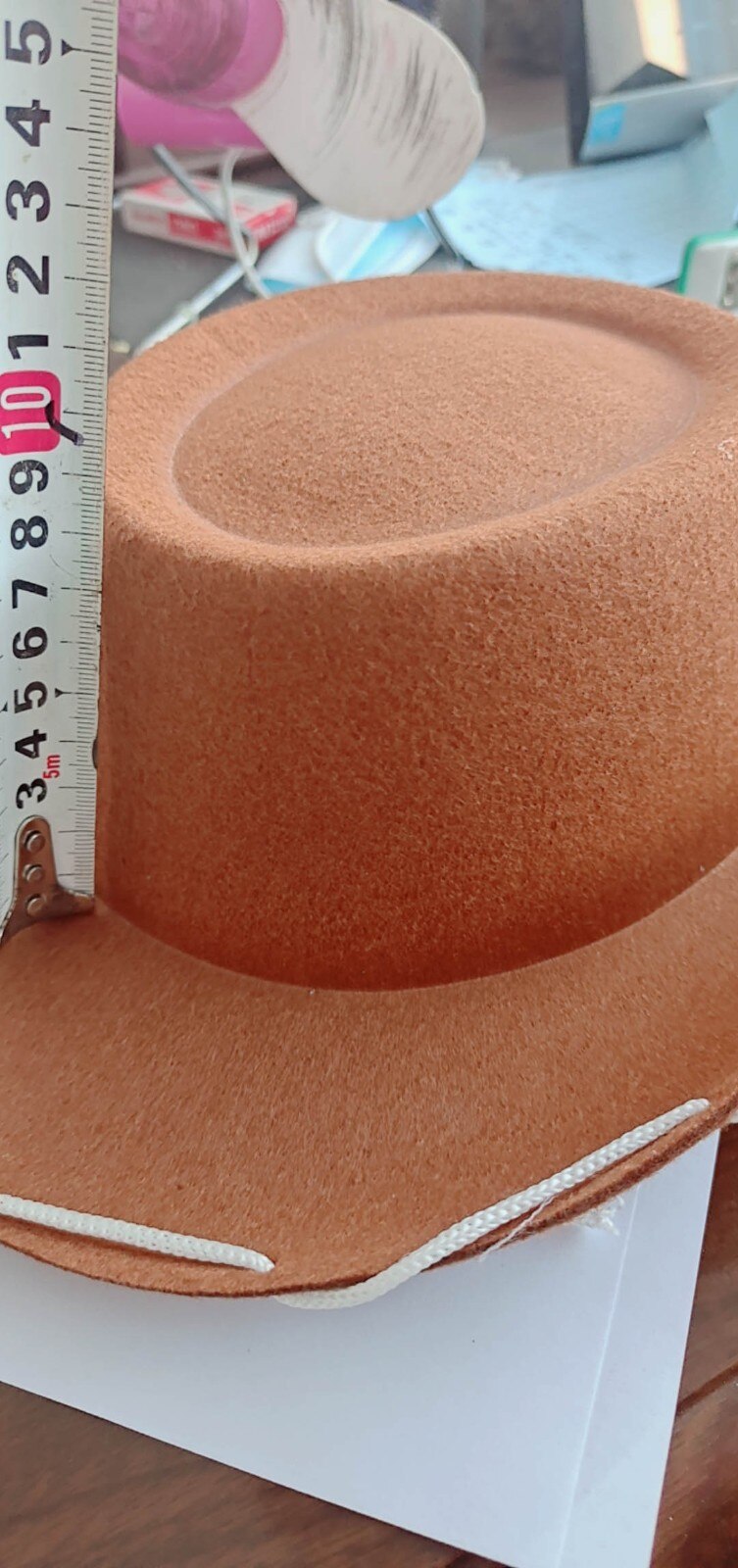 Outdoor children's jazz cowboy hat summer straw hat boys and girls five-pointed star patch sun hat cute children's beach visor Q