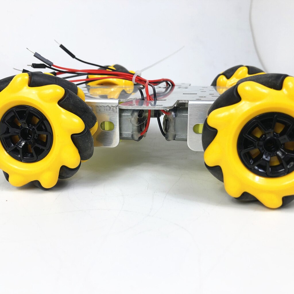 Smart Car Robot with Chassis And Kit ( TT Motor , Coupling , Mecanum Wheels )