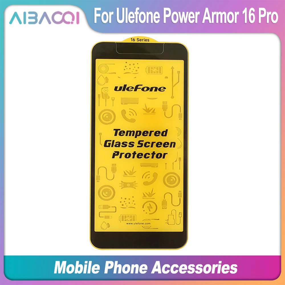 AiBaoQi Brand Glass Film For Ulefone Armor 12/12S 13 14/14 Pro 16 Pro Armor 21/22/23 Ultra/ 26 Ultra Clear Screen Protector: Dark Green