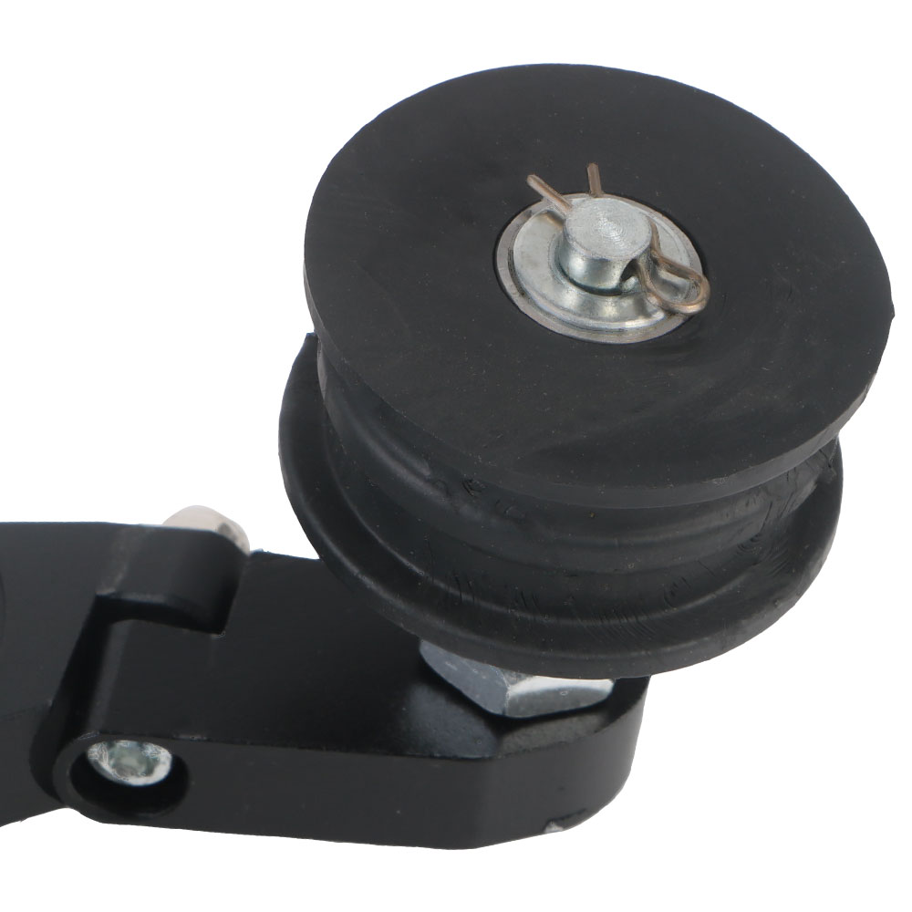 Einstellbare automatische Einstellung Kettenspanner Spannrad Kettenspanner Universal- Motorrad breite Kette Anti-Rutsch-Gerät