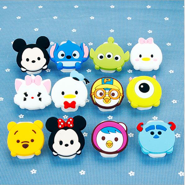 JZ006 Klassieke cartoon penguins Stitch clip PVC kledingstuk clips leuke cartoon little boek clip