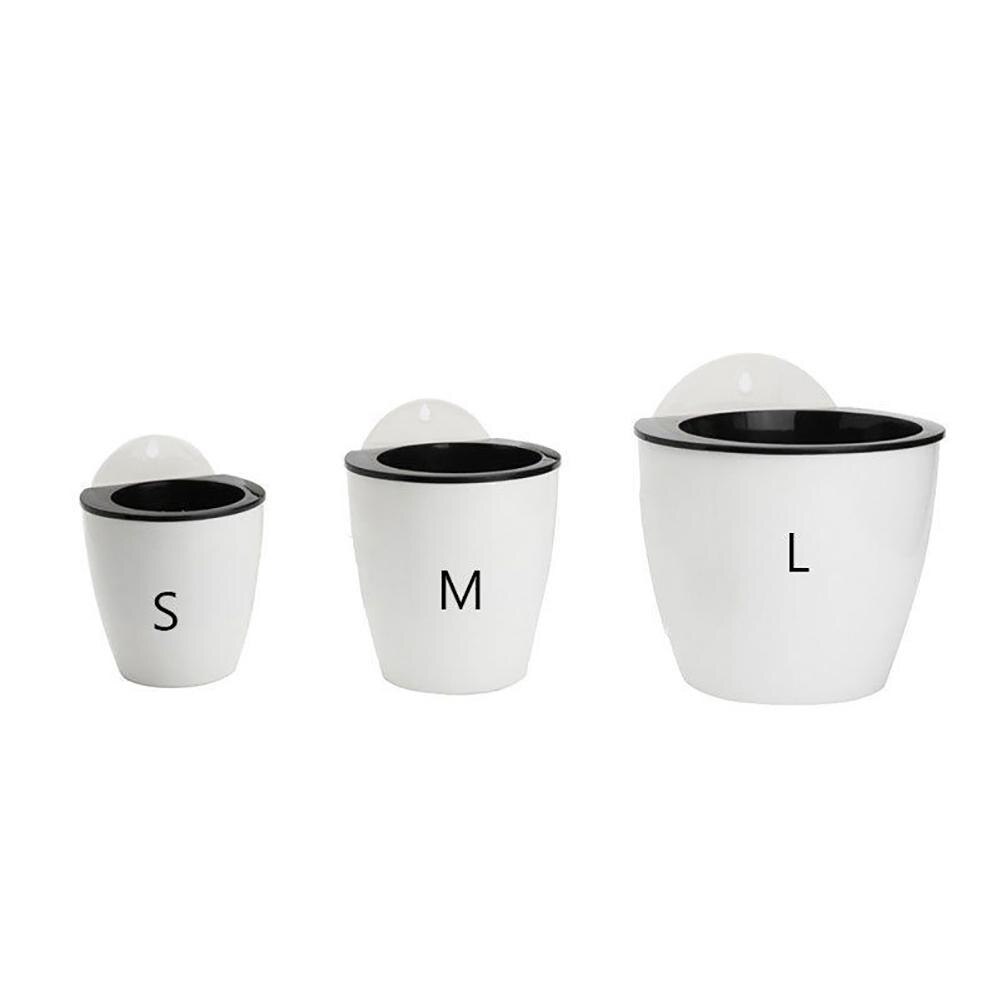 Hengende blomsterpotter plantekasser svevende plantevase hjem hage dekorasjon veggmontert etui arrangør bærbar henge innendørs dekor