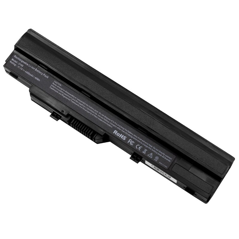Apexway-batería para ordenador portátil MSI BTY-S11 Wind U100 L1300 L1350 L1350D U100X U100W U135DX U210 U270 U90X Wind12 U200 U210