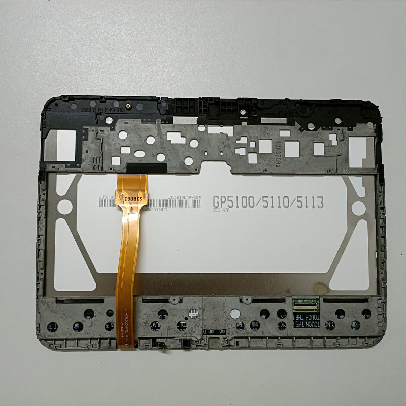 For Samsung Galaxy Tab 3 GT-P5210 P5210 P5200 LCD Display Panel Monitor Module + Touch Screen Digitizer Assembly With Frame