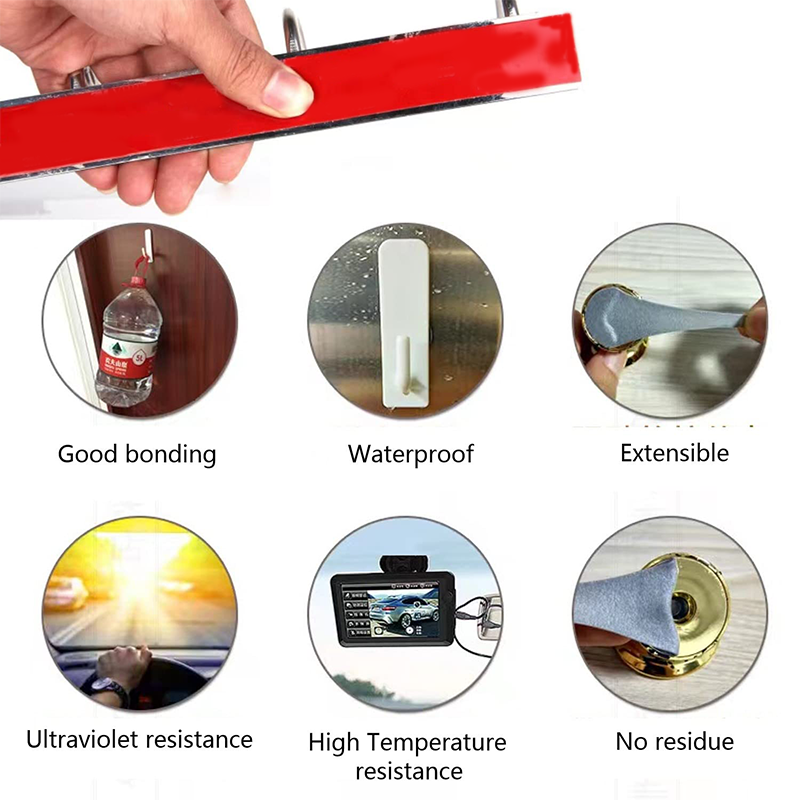 Waterdichte Sterke Permanente Dubbelzijdige Tape 3M Lange Acrylschuimlijm Voor Auto Thuis Indoor Outdoor Decor Hoge Temperatuur