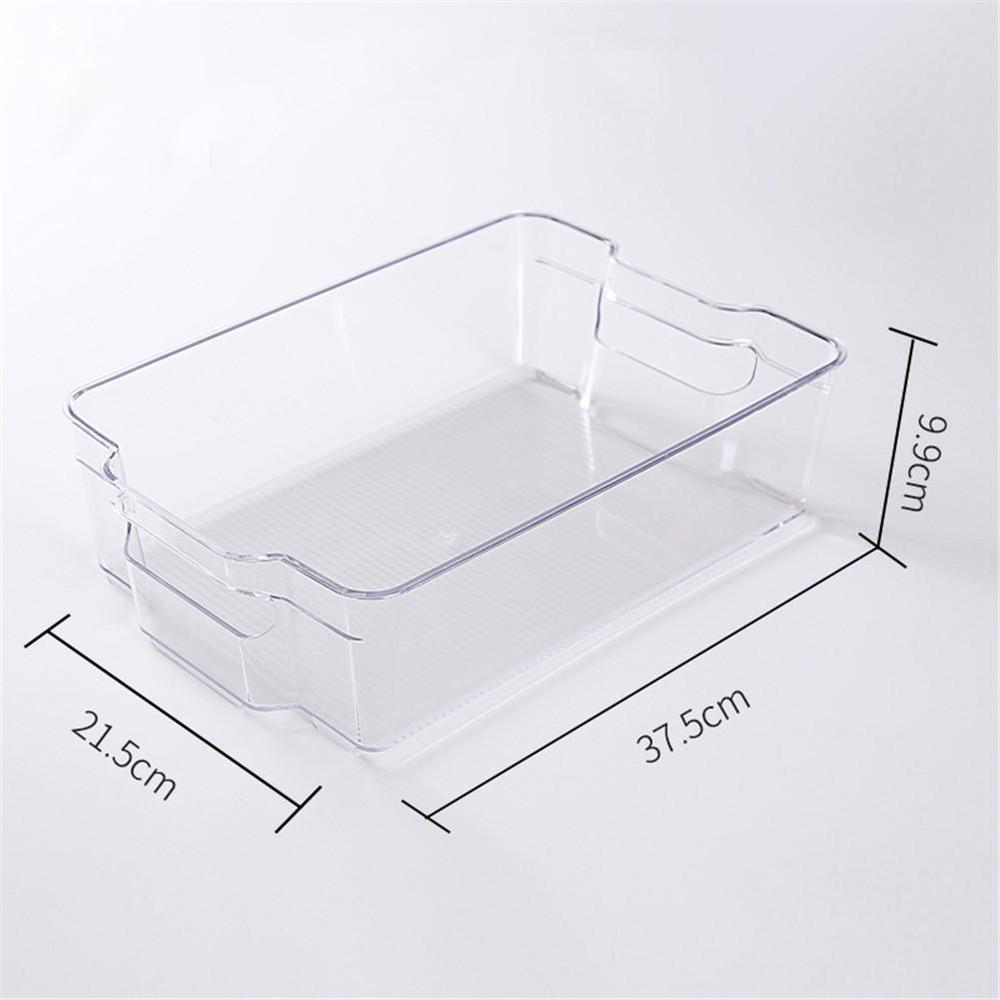 Refrigerator Food Storage Container Box Plastic Fresh Egg Fruit Vegetable Organizer Bins for Kitchen Cabinets Freezer: 6