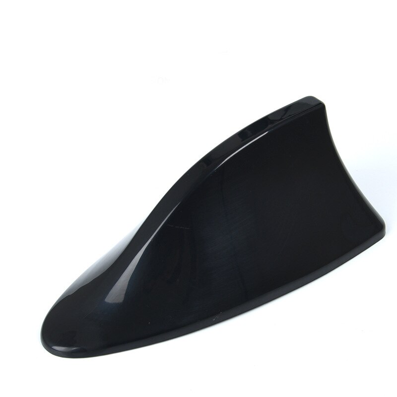Coche tipo aleta de tiburón para Radio antena tipo aleta de tiburon de coche de Radio FM de señal de para todos los coches antena aérea estilo de coche: black