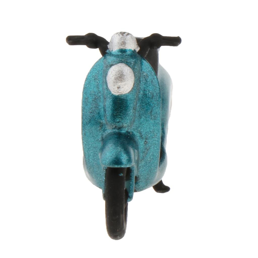 1/64 modell mini skoter gatubyggnad järnvägsväg scenario grupp inredning