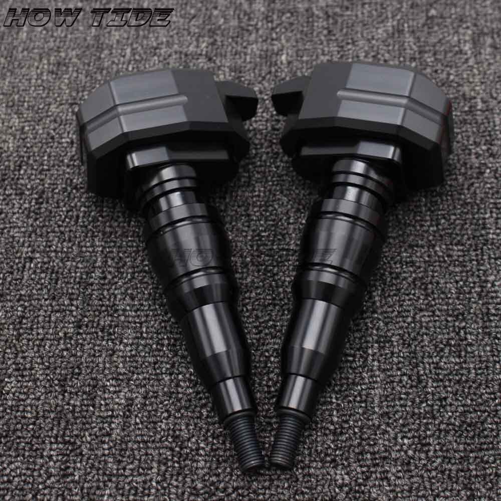 For YAMAHA MT-09 MT09 Motorcycle Falling Protection Frame Slider Fairing Guard Anti Crash Pad Protector: black 2