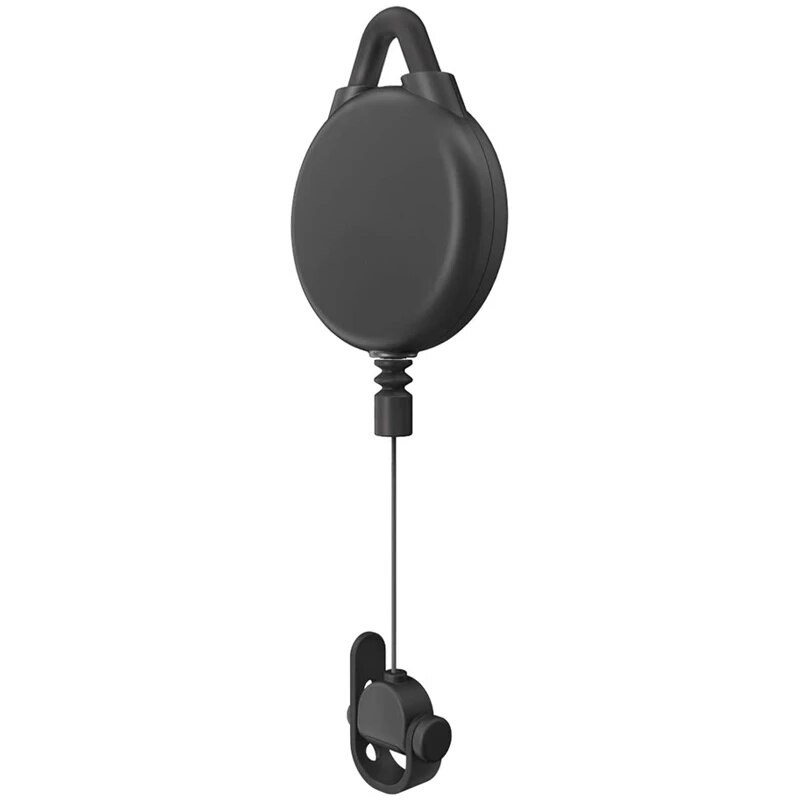 VR Cable Management Retractable Ceiling Pulley System For HTC Vive/Vive Pro/Oculus Rift/Oculus Quest2 Link Cable: 1pcs Black