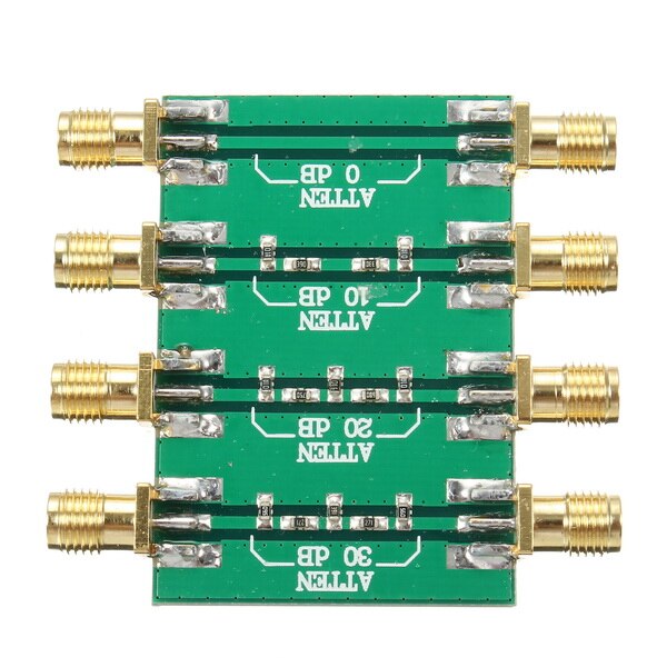 23DBm DC 4,0 GHz RF Festen Dämpfer SMA Doppel Weibliche Kopf 0DB 10DB 20DB 30DB