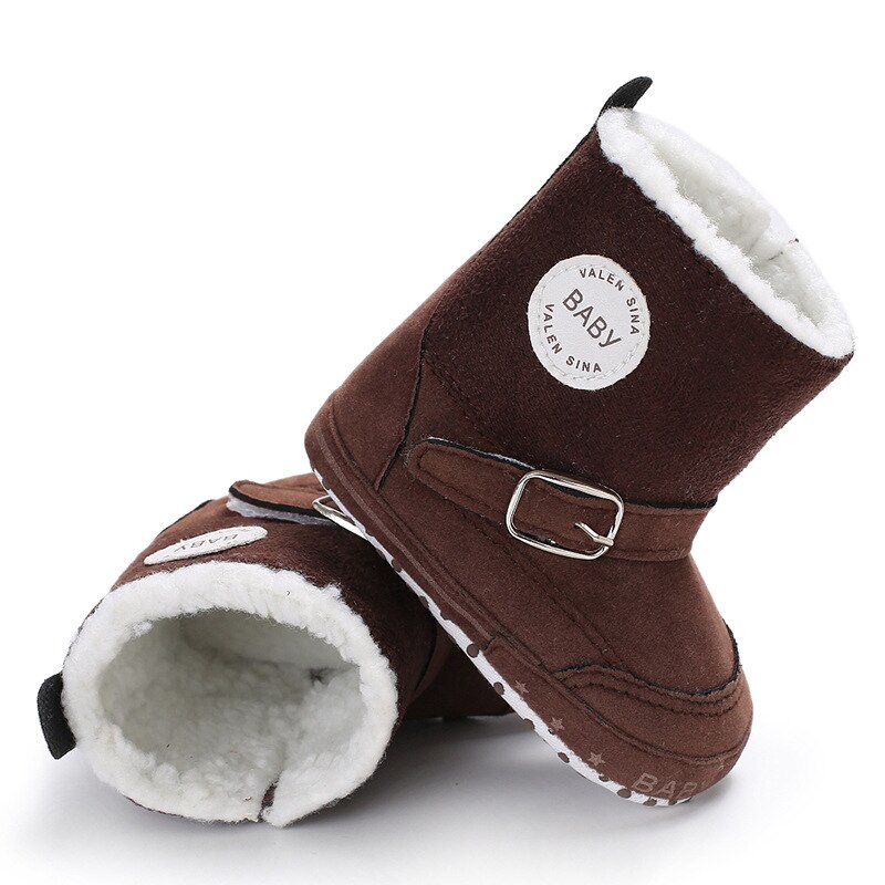 Winter Baby Jongens Meisjes Boot Rusland Winter Zuigelingen Warm Houden Schoenen Faux Fur Baby Booties Suède Baby Mocassins Laarzen