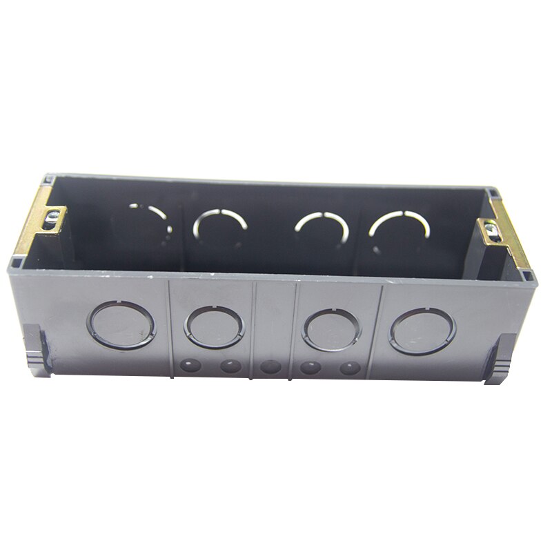 5 PCS 183x62x53mm Wall Plate Wall Mounting Socket Box Internal Cassette PVC Switch Mounting Box Junction Box