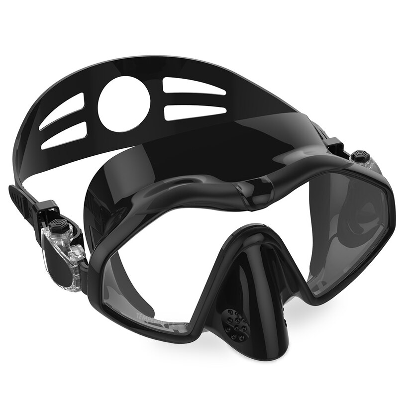 Zwembril Zwemmen Volwassen Duikbril Snorkelen Bril Uitgerust Met Anti-Fog Groot Frame Siliconen Duikbril