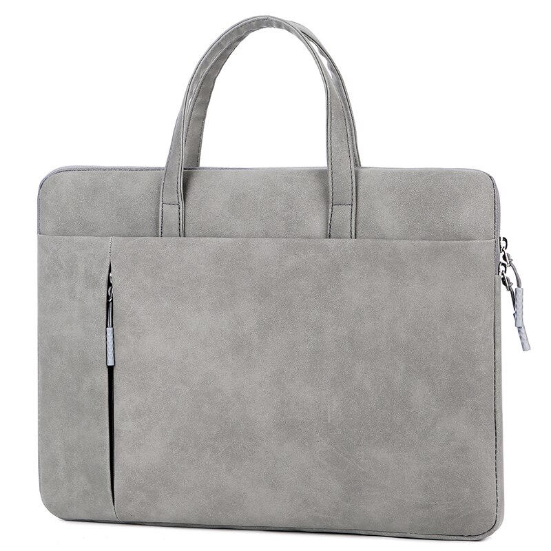 Laptop Bag Case for Dell Inspiron Latitude/Precision/XPS 11.6 12 13 14 15.6 Inch Notebook Briefcase Handbag Sleeve Pouch Bags: Light Gray / 11-13.3 Inch