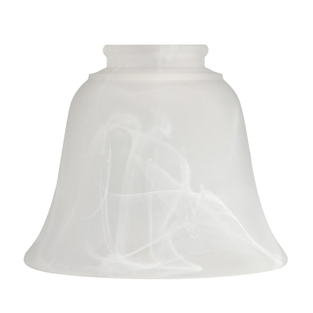 Modern glass clear alabaster vintage LED hanging l... – Grandado