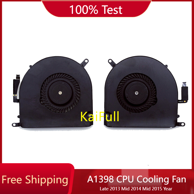 Original Left and Right CPU Cooler Cooling Fan For Macbook Pro Retina 15" A1398 Late Mid Years