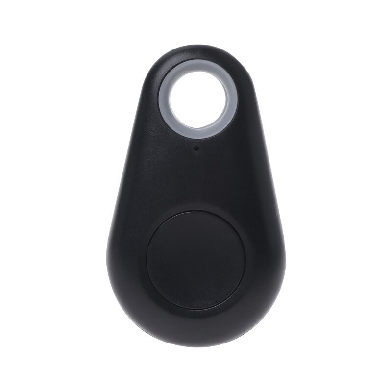 Mini draadloze afstandsbediening bluetooth selfie camera sluiter voor mobiele telefoon: Zwart