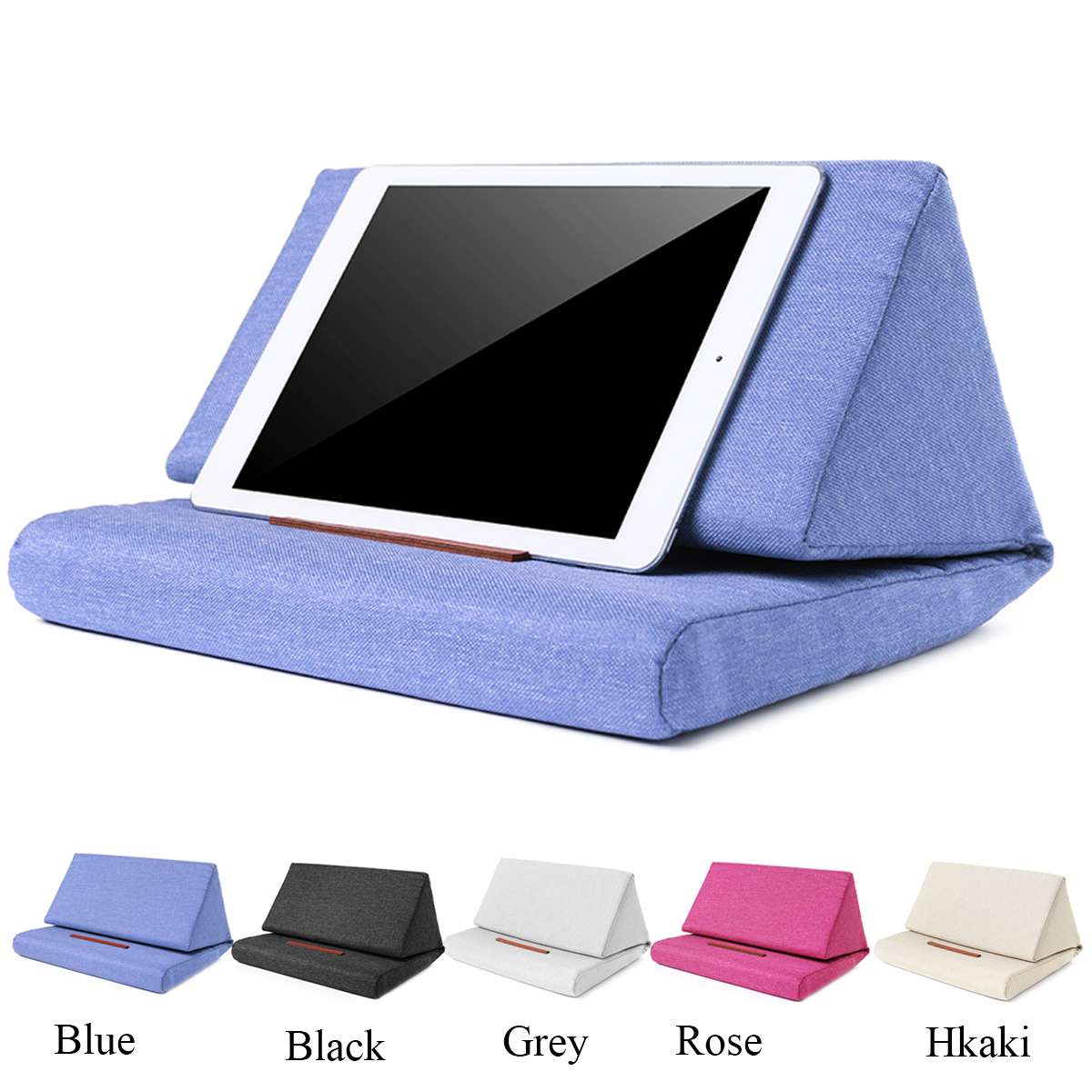 Multi-function Laptop Cushion Holder Colorful Lapdesk Tablet Stand Pillow Polyester Cutton PC Reading Bracket Pillow for ipad