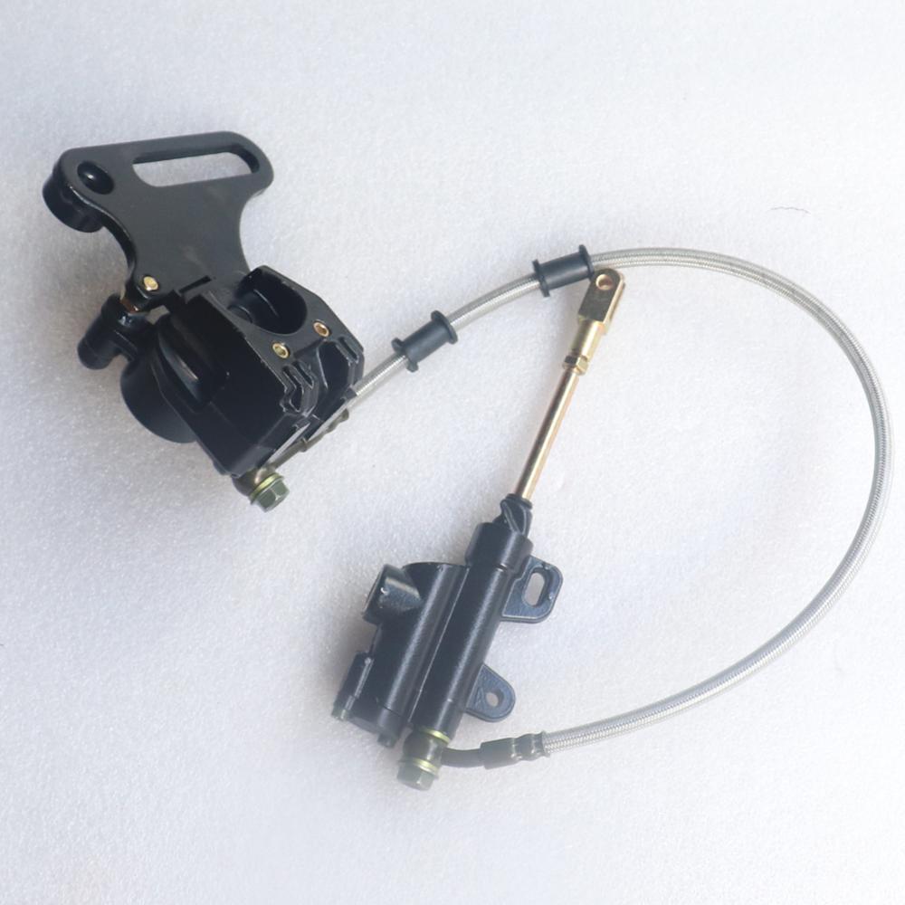 Motorcycle parts Rear Disc Brake System Caliper Pad For 125cc 140cc Pit Dirt Bike ATV Hydraulic Rear Brake Caliper