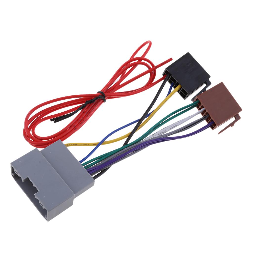 Car Stereo ISO Wire Connector Harness CD Player Plug For NITRO