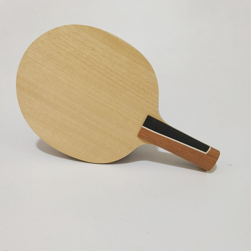 Two-sided Heterogeneous Table Tennis Blade Flared Or Straight Long Handle Offensive Fast Attack Loop Ping Pong Bat Paddle