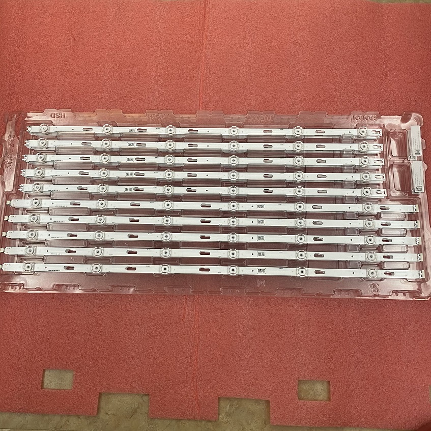 LED Strip (10) Voor Samsung UE65TU7125K UN65TU8200 UE65TU7105K UN65TU8000 UE65TU8000 UE65TU7000 BN96-50313A 50314A SVC650AG6_R L