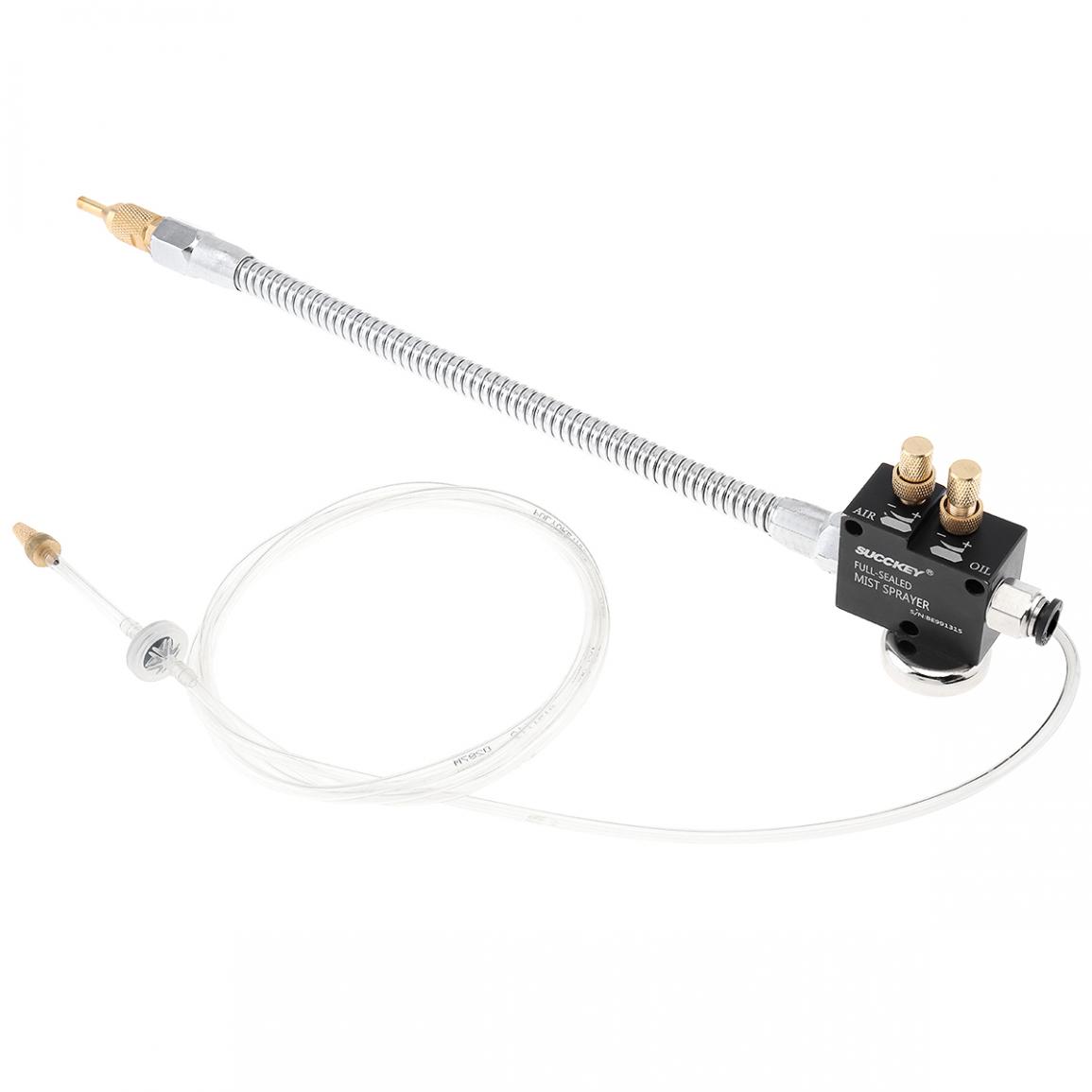 Mist Koelvloeistof Spray Systeem Adsorbeerbare Magnetische Base Rvs Flexibele Pijp Voor Metalen Snijden Graveren Cooling Machine