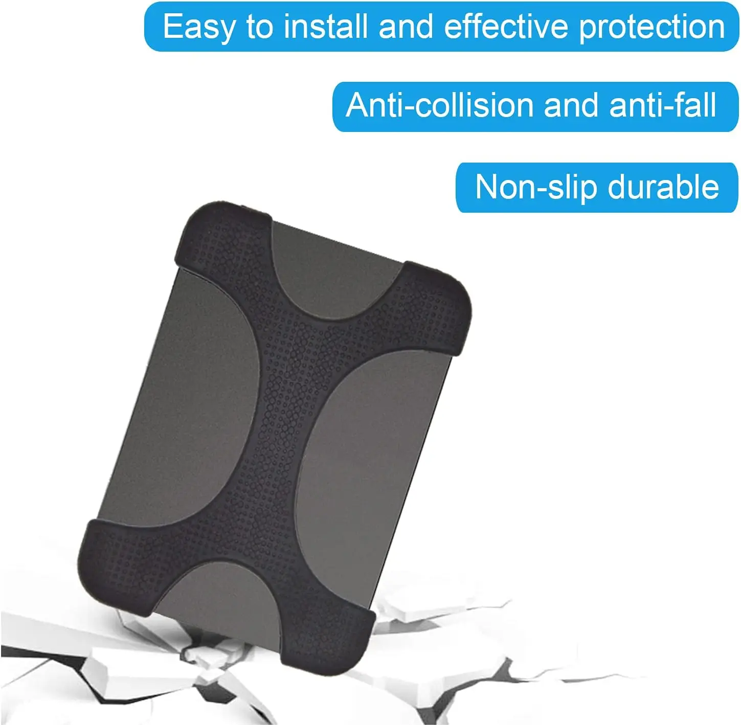 Nworld 1Pcs Siliconen Hdd Beschermhoes Externe Drives 2.5 Inch Daard Drive Case Voor 2.5 &quot;Sata/Ide Hdd Harde Schijven