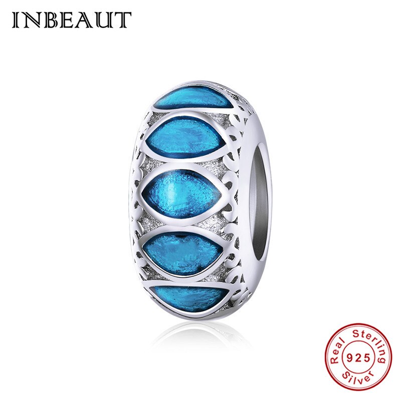 INBEAUT Nuovo Uovo di Pasqua Coniglio Serie 925 sterling perline d'argento in forma Originale di Marca Del Braccialetto accessori di fascino Glamour Gioielli: bs221