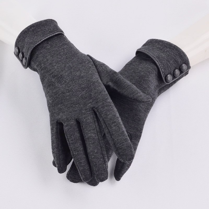 Elegante Plüsch Frauen Handschuhe Herbst Winter Warme Handgelenk Fäustlinge Weiblichen Fahren Handschuhe guantes mujer luvas de inverno