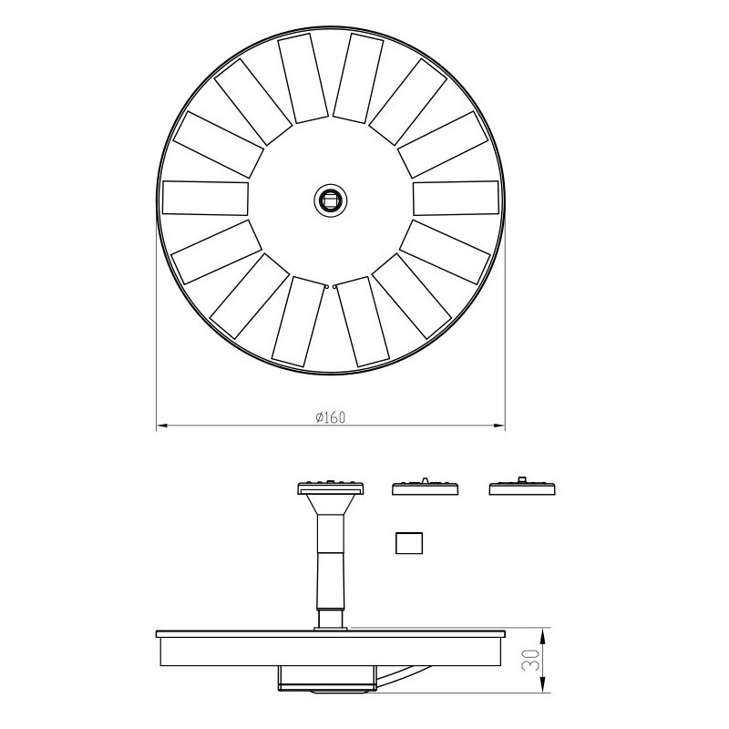Mini Solar Power Water Fountain Garden Pool Pond 30-45cm Outdoor Solar Panel Bird Bath Floating Water Fountain Pump Garden Decor