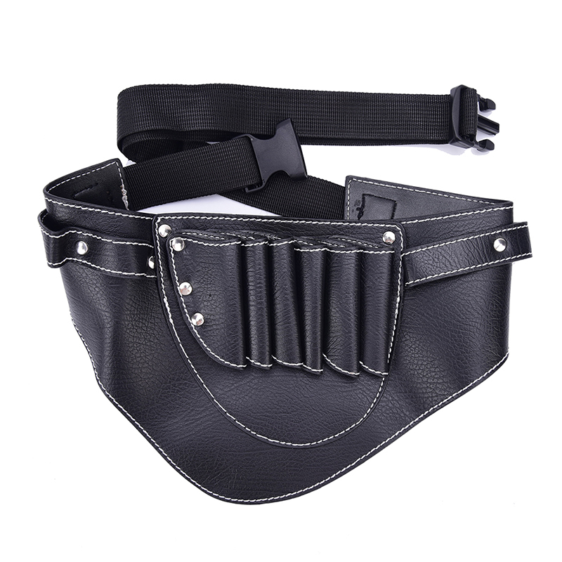 1 PCS Sacos de Cabeleireiro tesouras do Barbeiro Tesouras Do Cabelo Tesoura Cabeleireiro Holster Pouch Case Com Cinto Saco Da Cintura Saco Clips Rebite Ferramenta